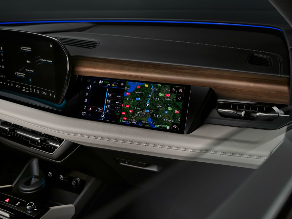 Audi A6 Avant e-tron interior