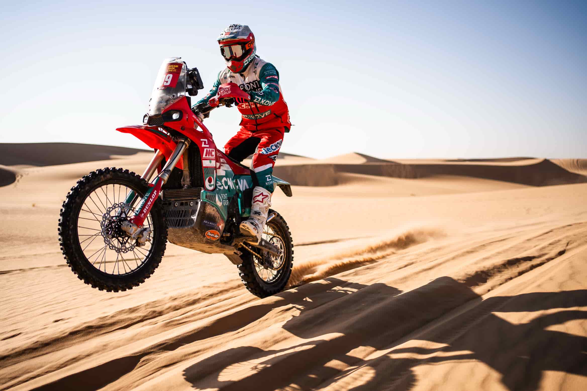 kove dakar original javi vega 450 rally